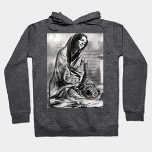 My consciousness has never associated itself with this temporary body | Anandamayi Ma Hoodie